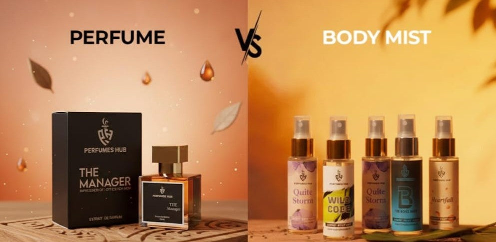 Difference Between Body Mist and Perfume