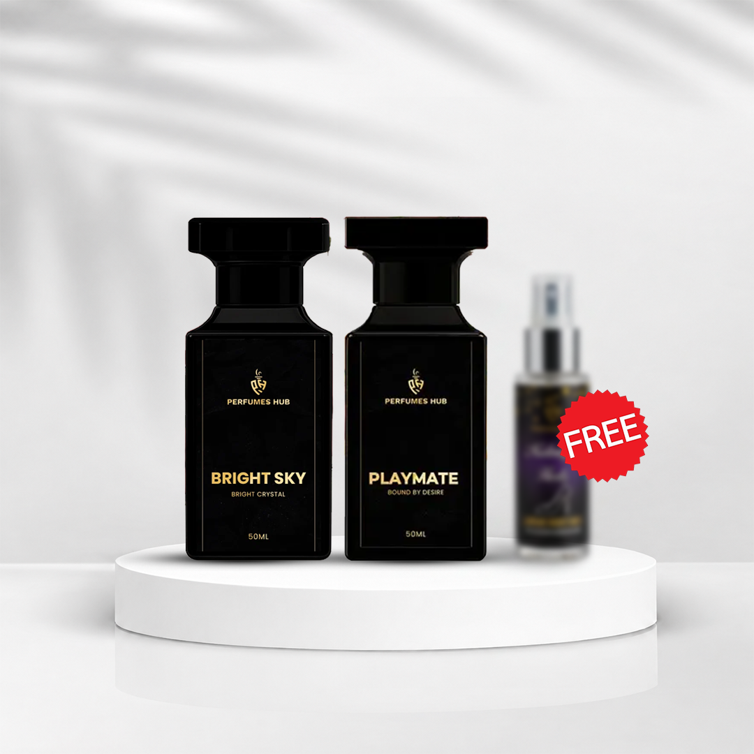 Bright Crystal and  Bombshell  and Free bodymist